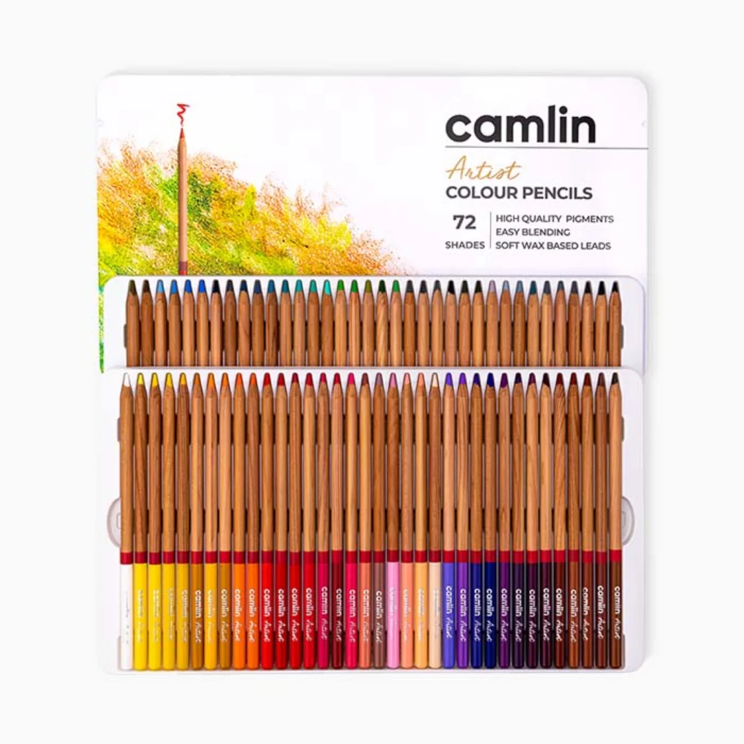 Camlin Artist Colour Pencils 72 Shades - Image 4