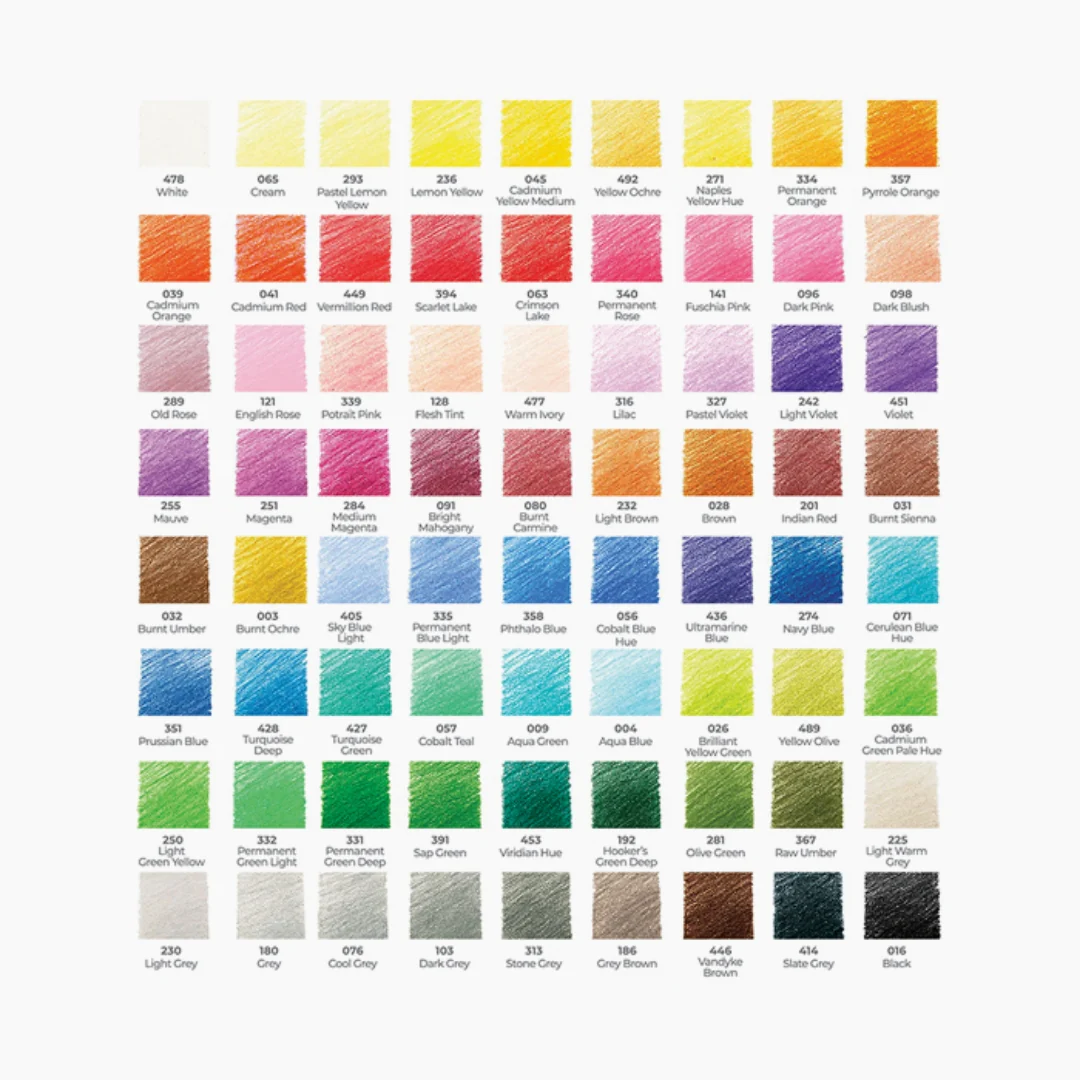 Camlin Artist Colour Pencils 72 Shades - Image 6