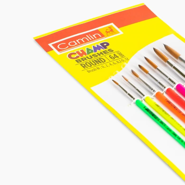 Camlin Camel Champ Brushes Round - Series 64 - Image 2
