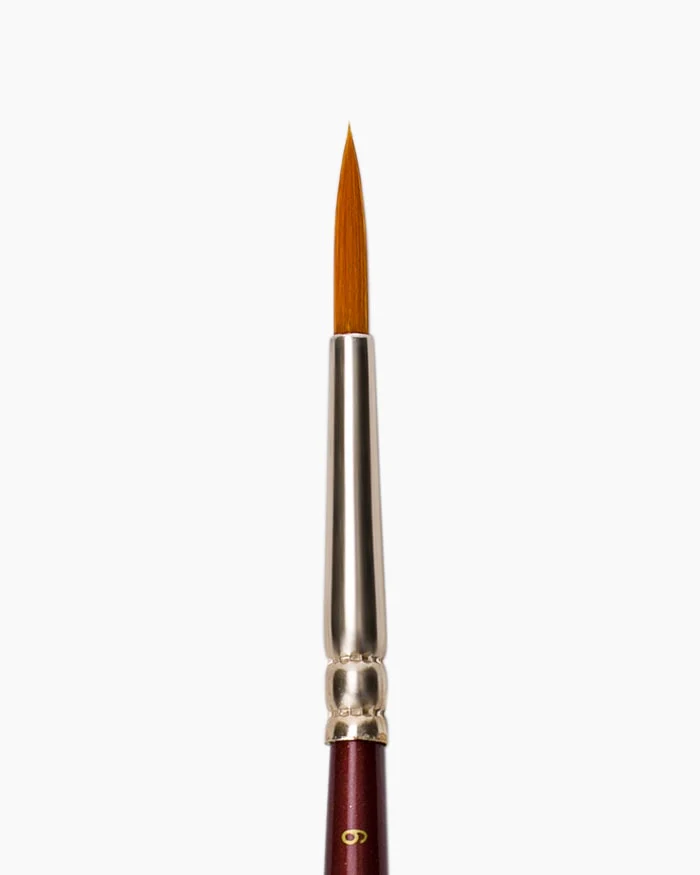 Camlin Camel Synthetic Gold Brushes Individual Brush Round - Series 66 - Image 10