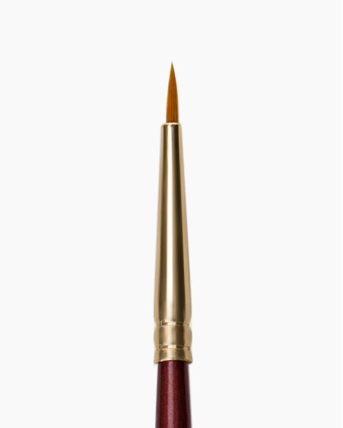 Camlin Camel Synthetic Gold Brushes Individual Brush Round - Series 66 - Image 5