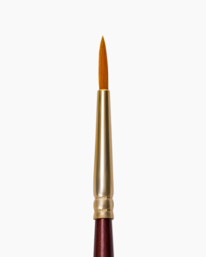 Camlin Camel Synthetic Gold Brushes Individual Brush Round - Series 66 - Image 7