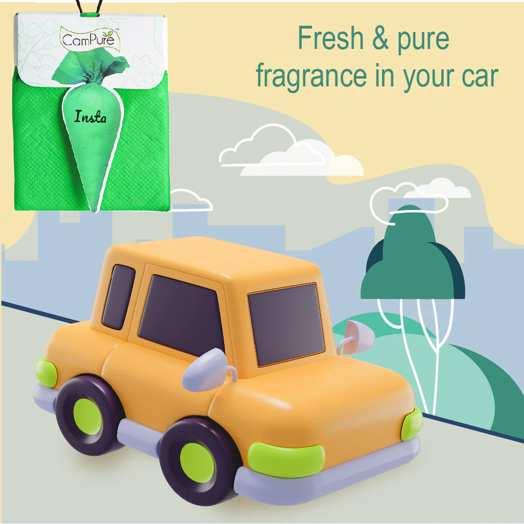 CamPure Camphor Insta Cone (Jasmine) -100% Organic | Air Freshener for Car, Wardrobe, Office Cabin's, Drawers, Travel Bag & Bathroom - Image 3