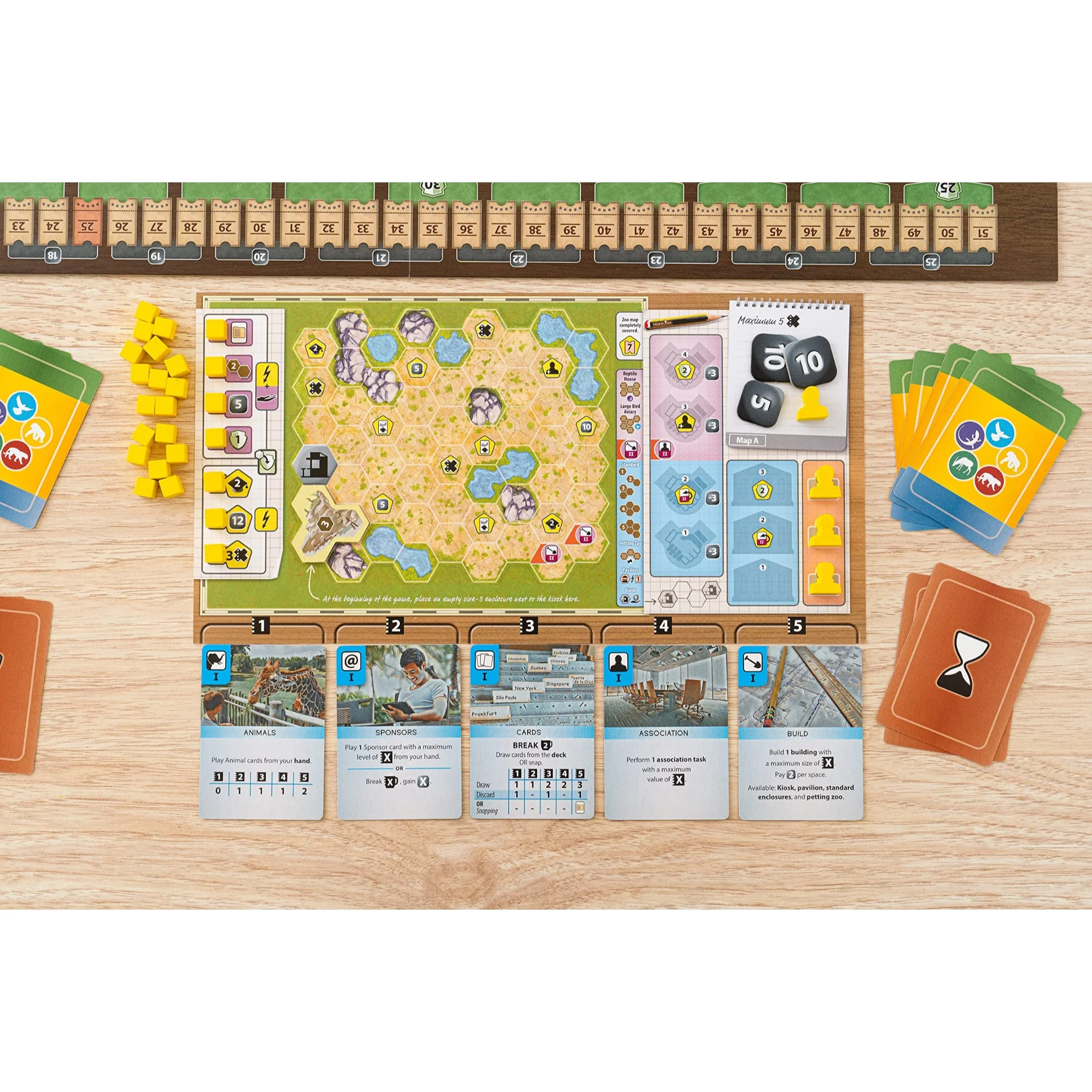 Capstone Games Ark Nova Card Drafting Hand Management Strategy Board Game - Image 2