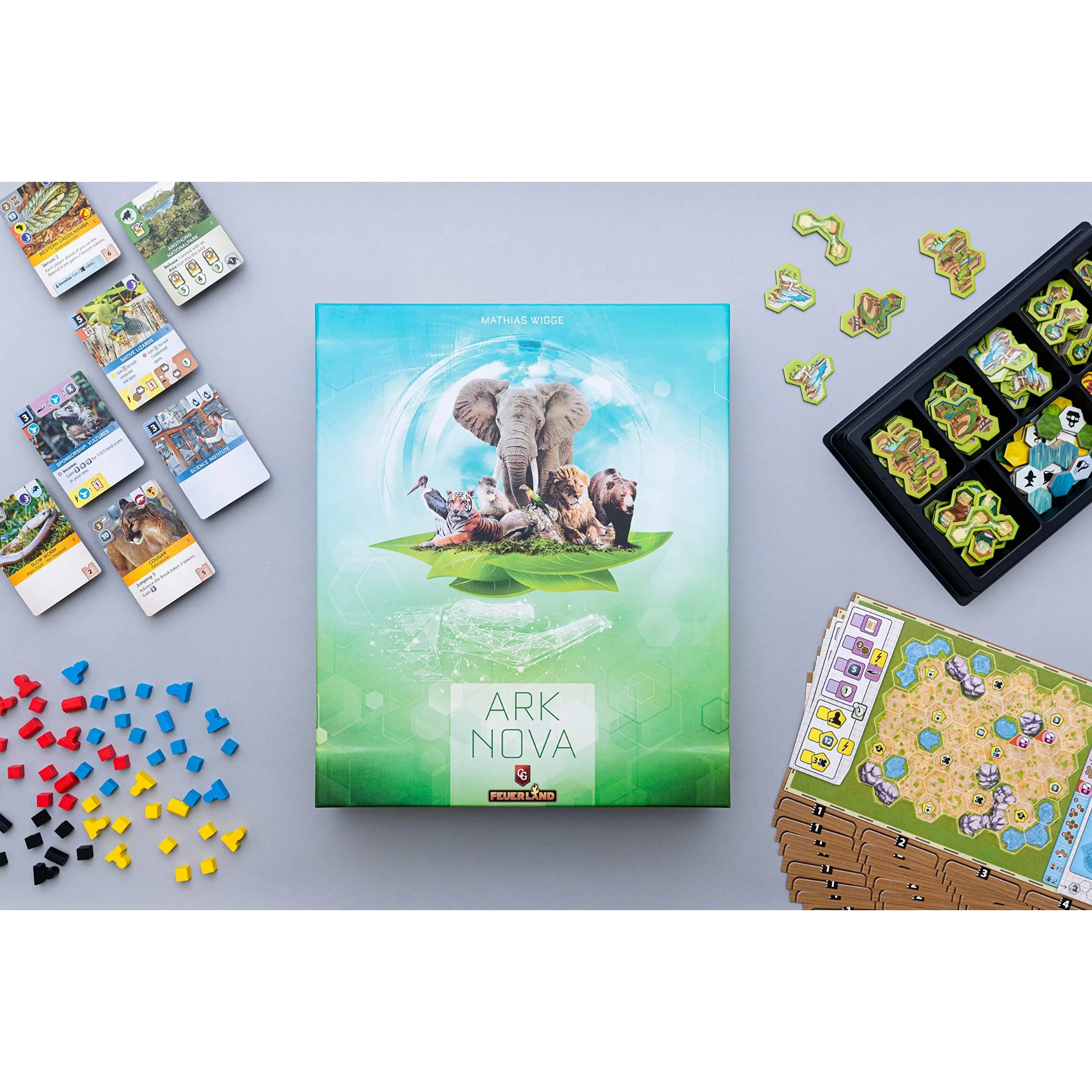 Capstone Games Ark Nova Card Drafting Hand Management Strategy Board Game - Image 6