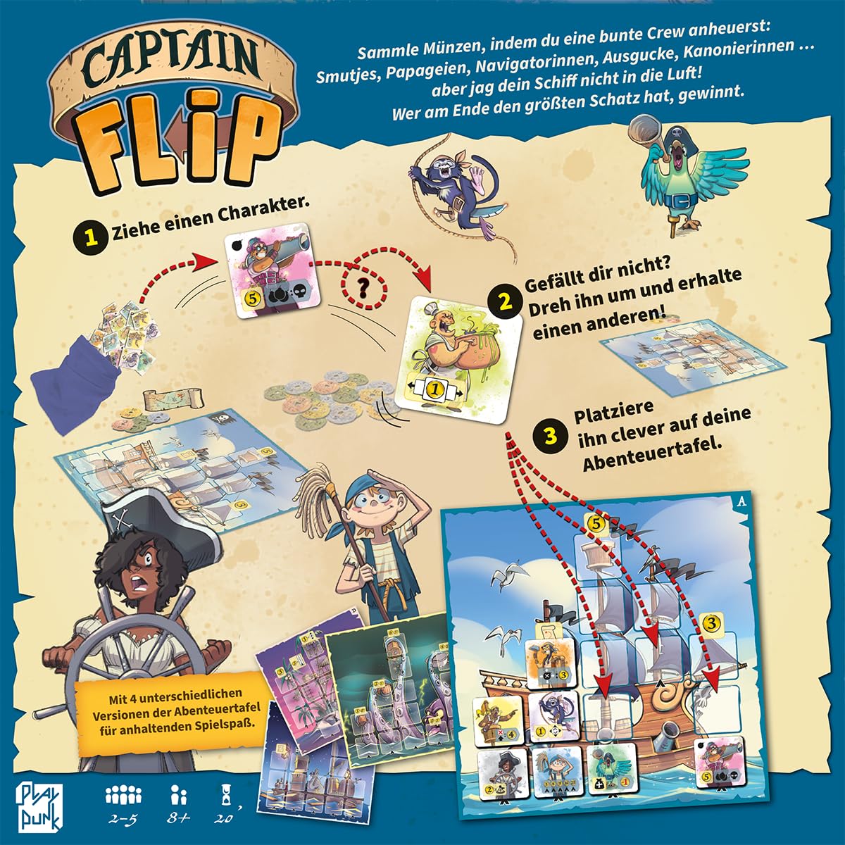 Captain Flip Board Game - Image 3