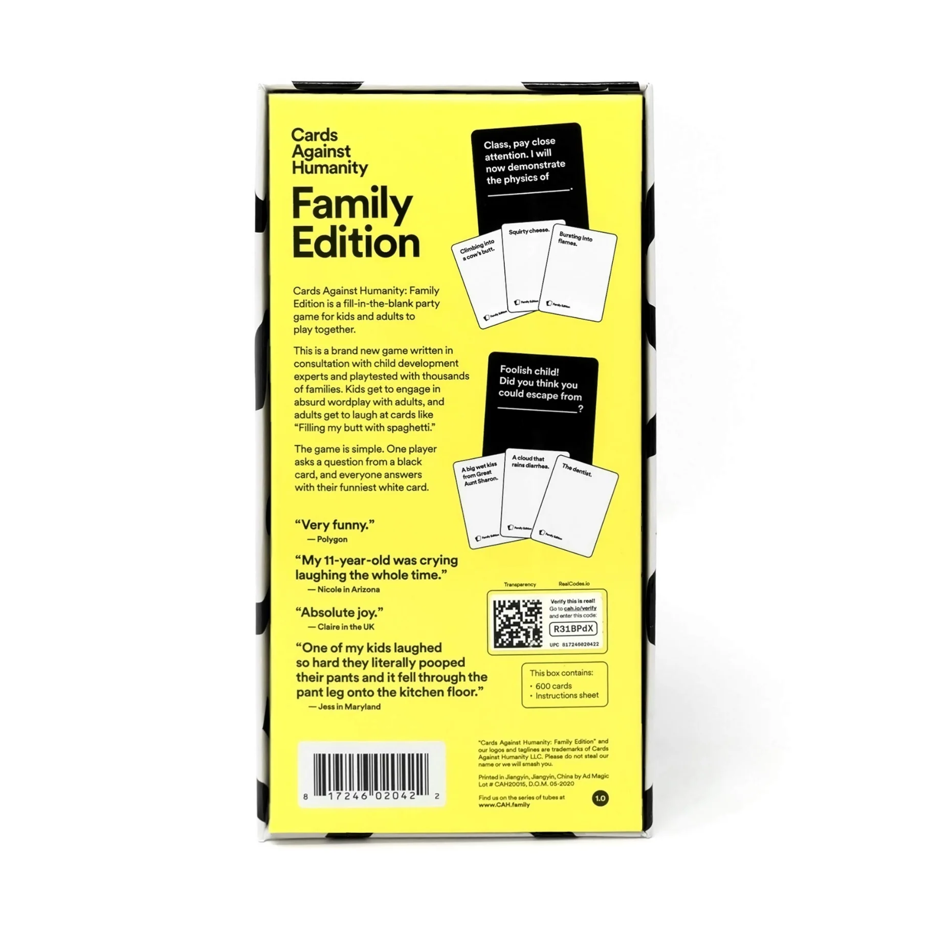 Cards Against Humanity Family Edition - Image 2