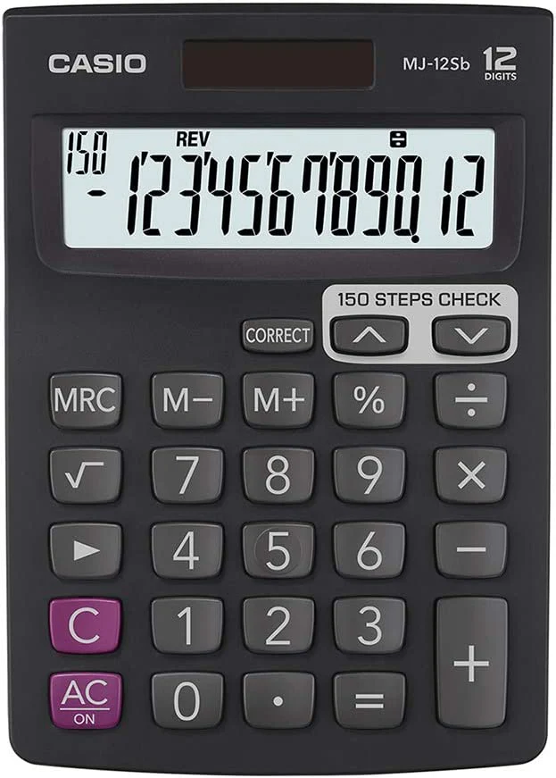 Casio MJ-12Sb Desktop Calculator - Image 3