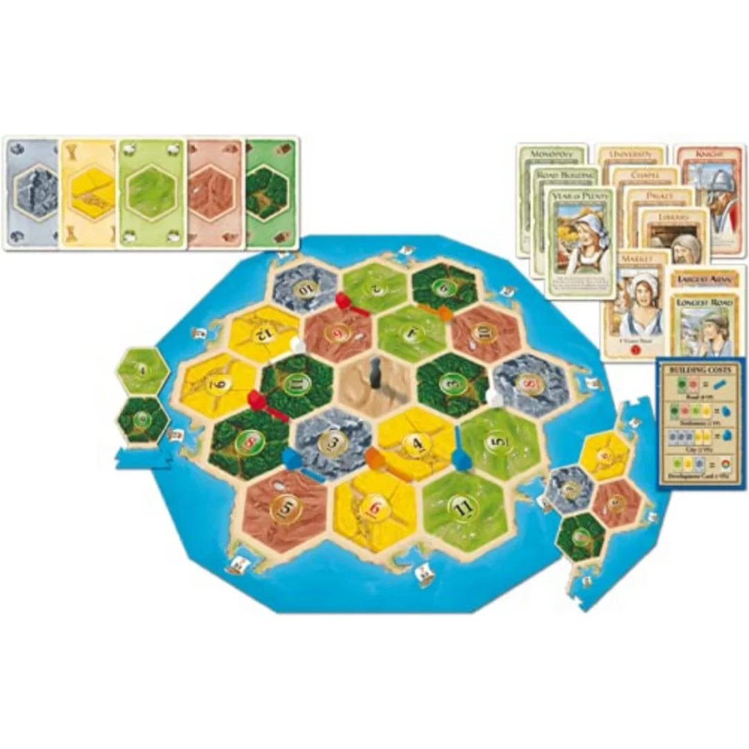 Catan Family Edition Board Game - Embark on a Quest for Settlement - Image 4