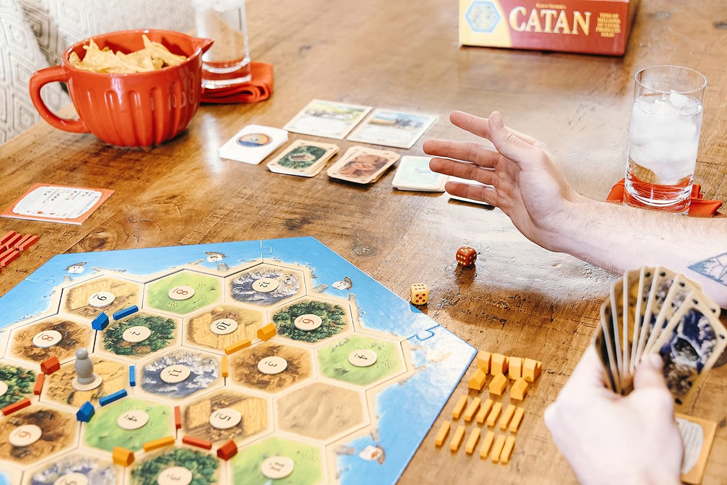 Catan Trade Build Settle Board Game 5th Edition - Image 5