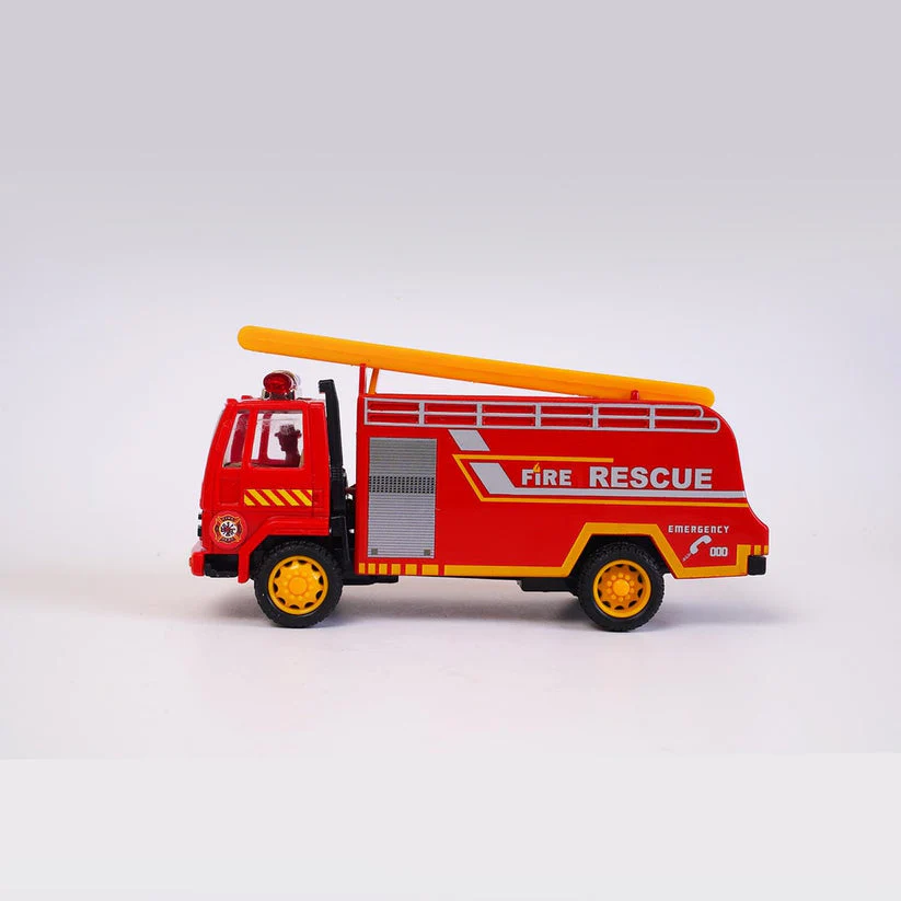 Centy Fire Tender Truck Toy for Kids Made of Non Toxic Plastic Pull Back Action - Image 3