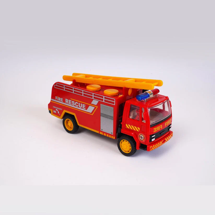 Centy Fire Tender Truck Toy for Kids Made of Non Toxic Plastic Pull Back Action - Image 4