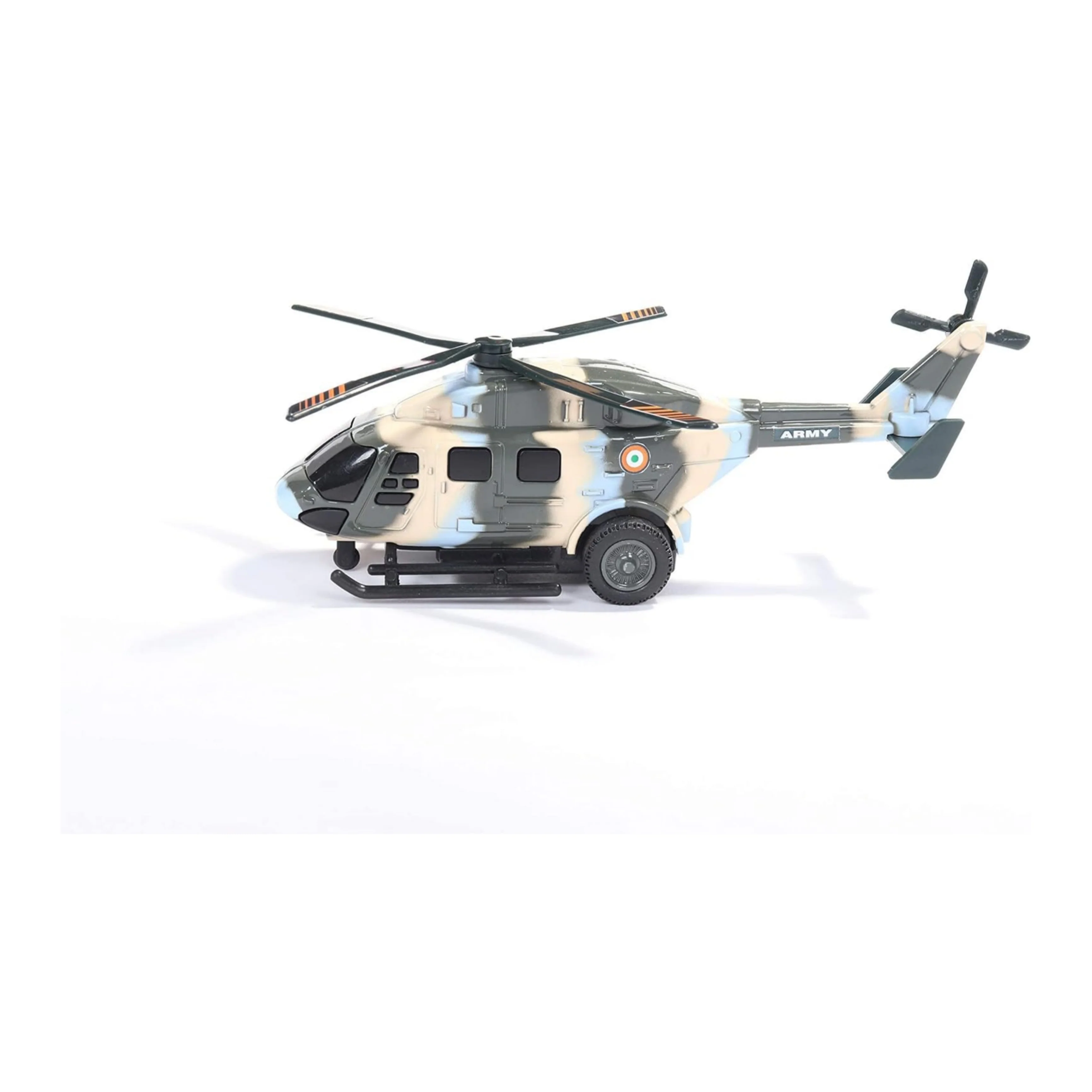 Centy Toy Dhruv Helicopter with Rotating Propeller Pull Back