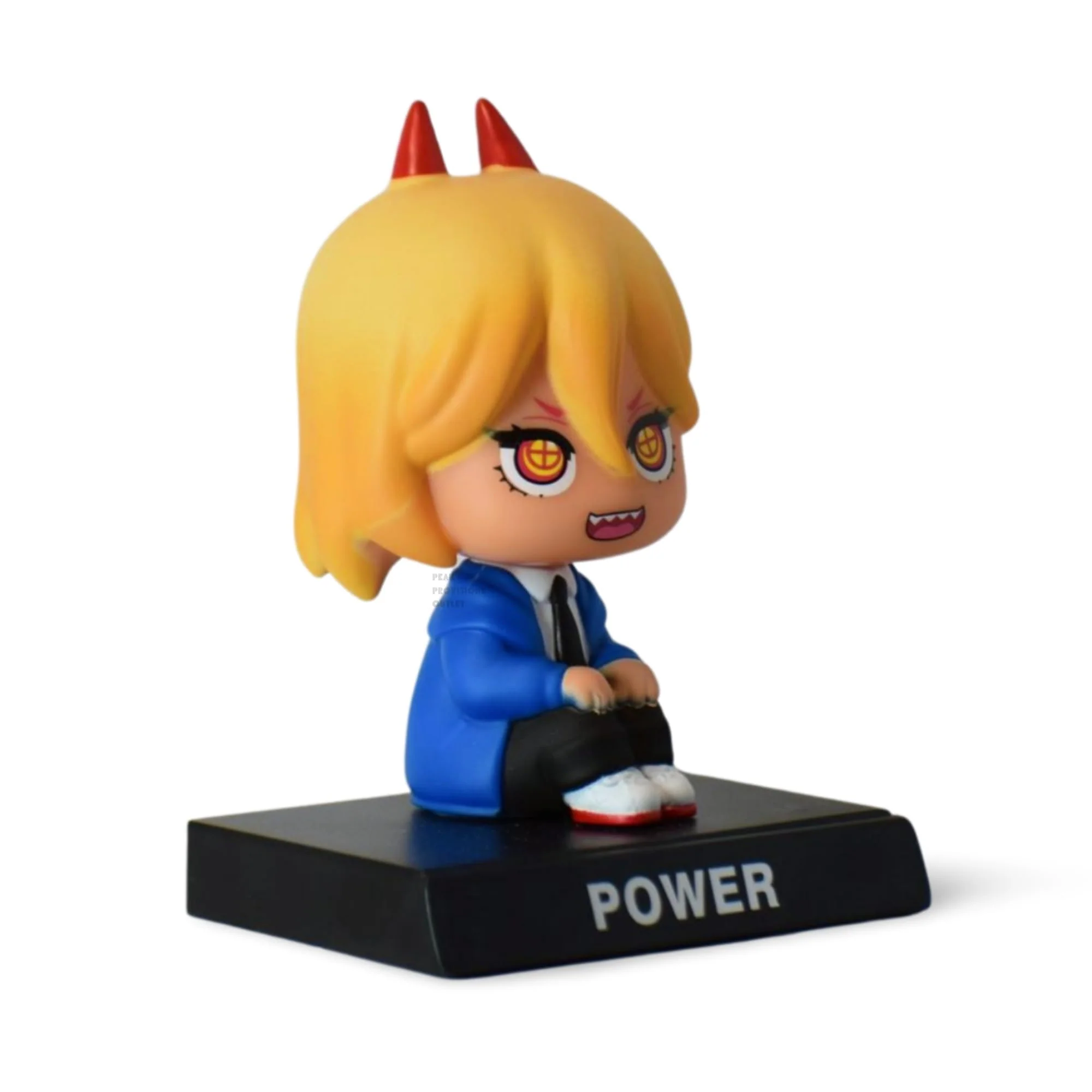 Chainsaw Man Power Bobblehead With Mobile Holder - Image 5