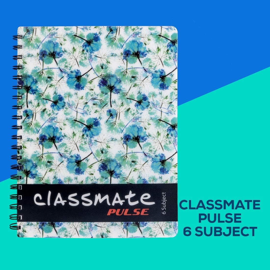 Classmate 2100117 Soft Cover 6 Subject Spiral Binding Notebook, Single Line - 300 Pages - Image 4