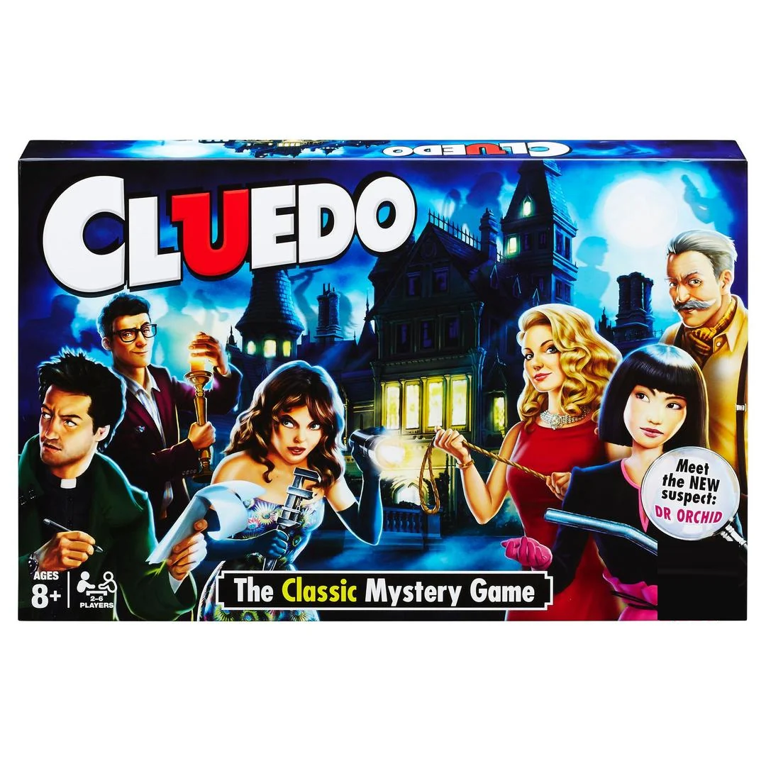 Cluedo The Classic Murder Mystery Game 2 to 6 Players - Six Suspects Countless Combinations But Only One Answer Play the Detective