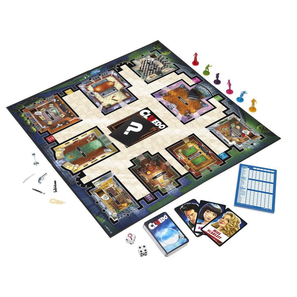 Cluedo The Classic Murder Mystery Game 2 to 6 Players - Six Suspects Countless Combinations But Only One Answer Play the Detective - Image 8