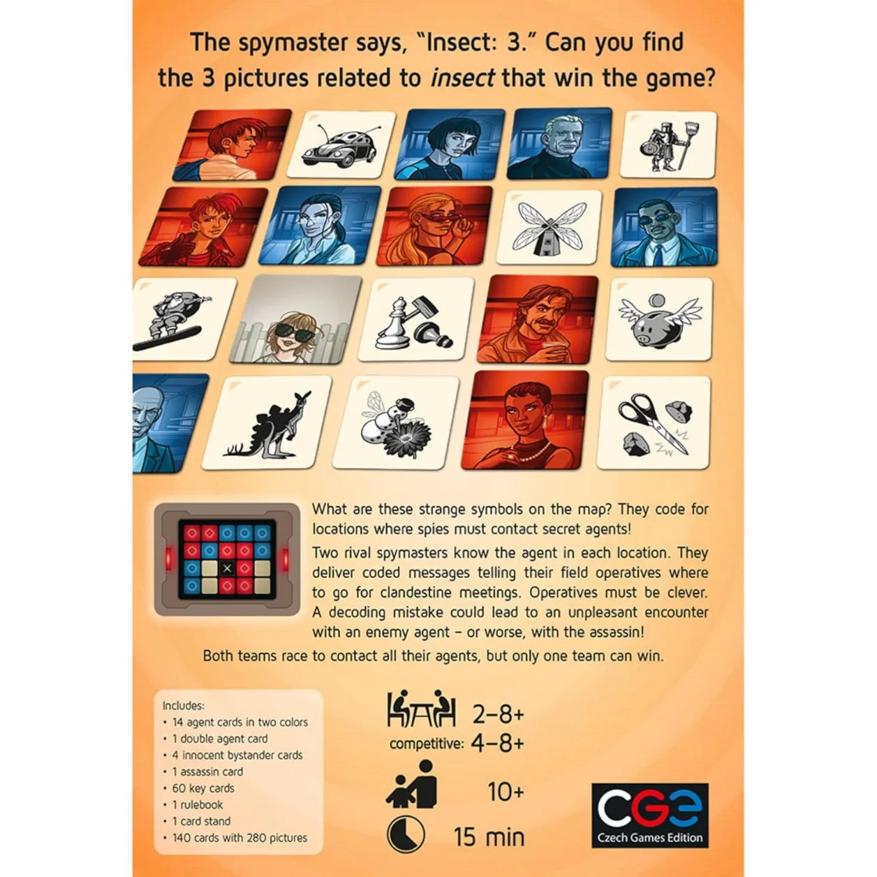 Codenames Pictures Spy Word Association Game - Image 5
