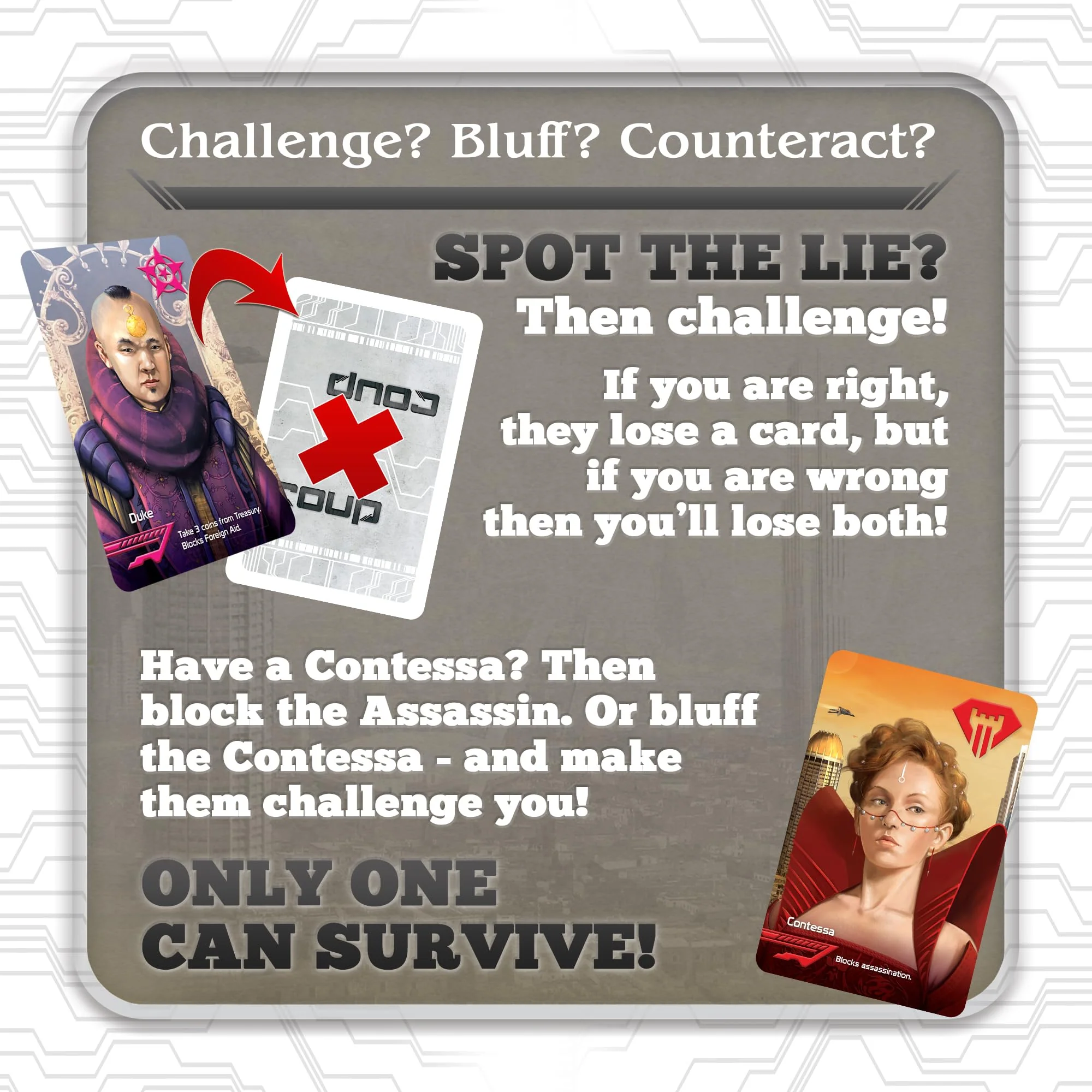 Coup: The Thrilling Card Game of Political Intrigue - Image 4