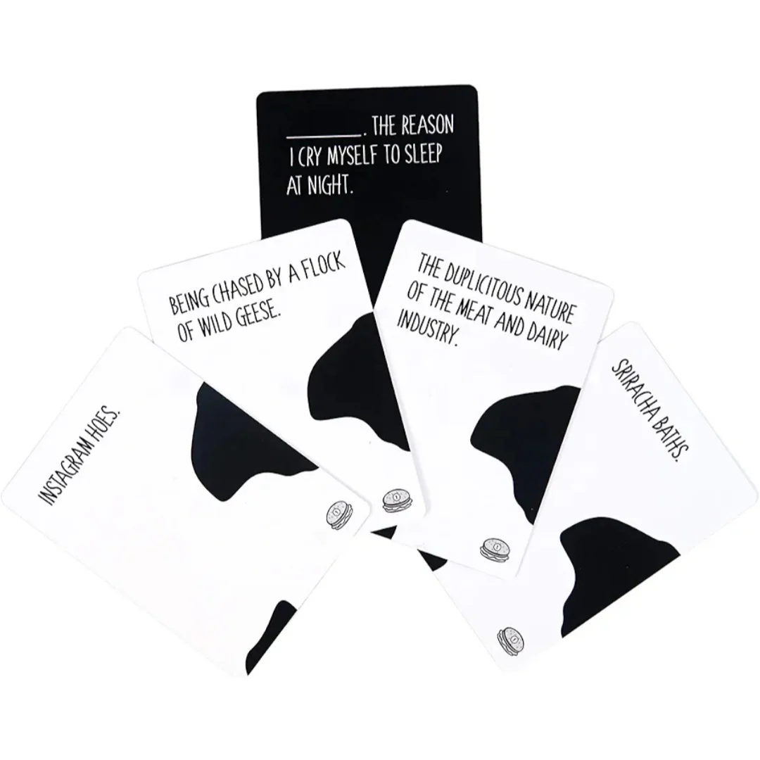Cows Grilling Hamburgers Adult Party Card Game - Image 7