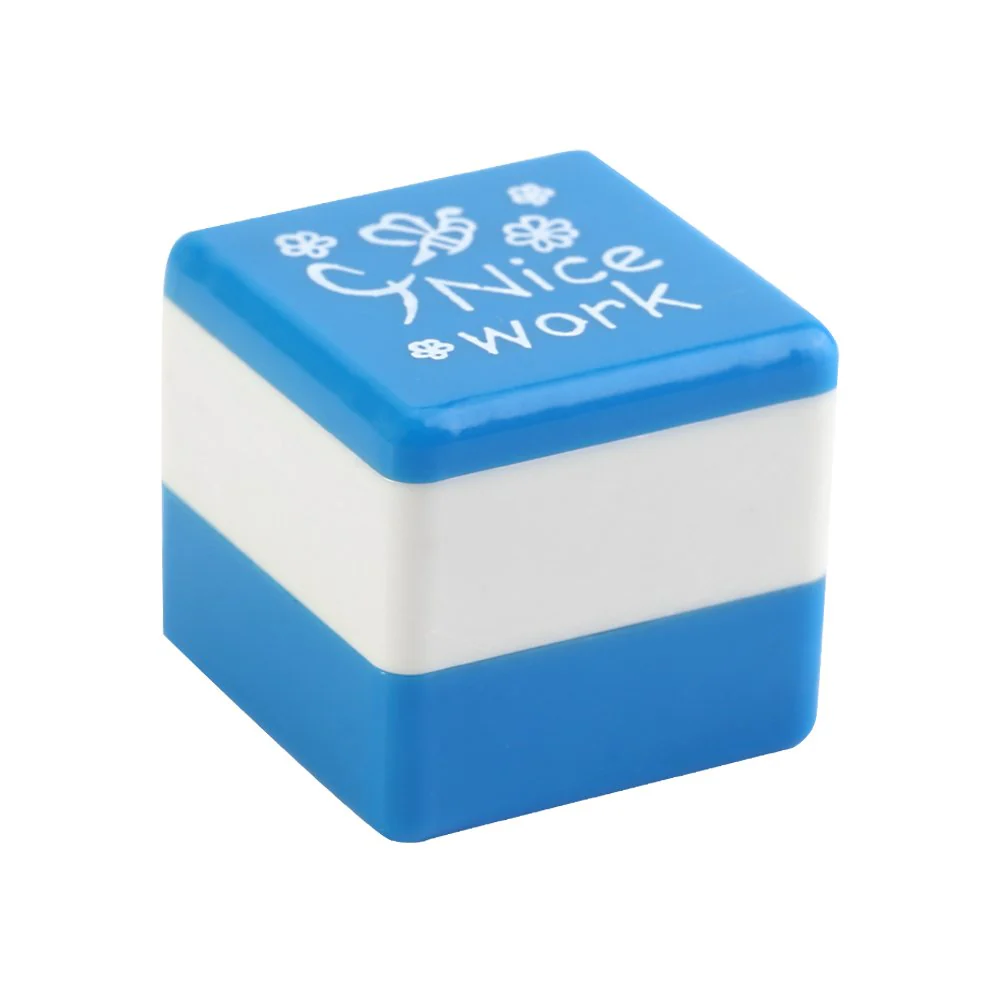 Creative Self Inking DIY Stamp Cute Motivation Diary Stamps DIY Praise for Teacher - Image 2