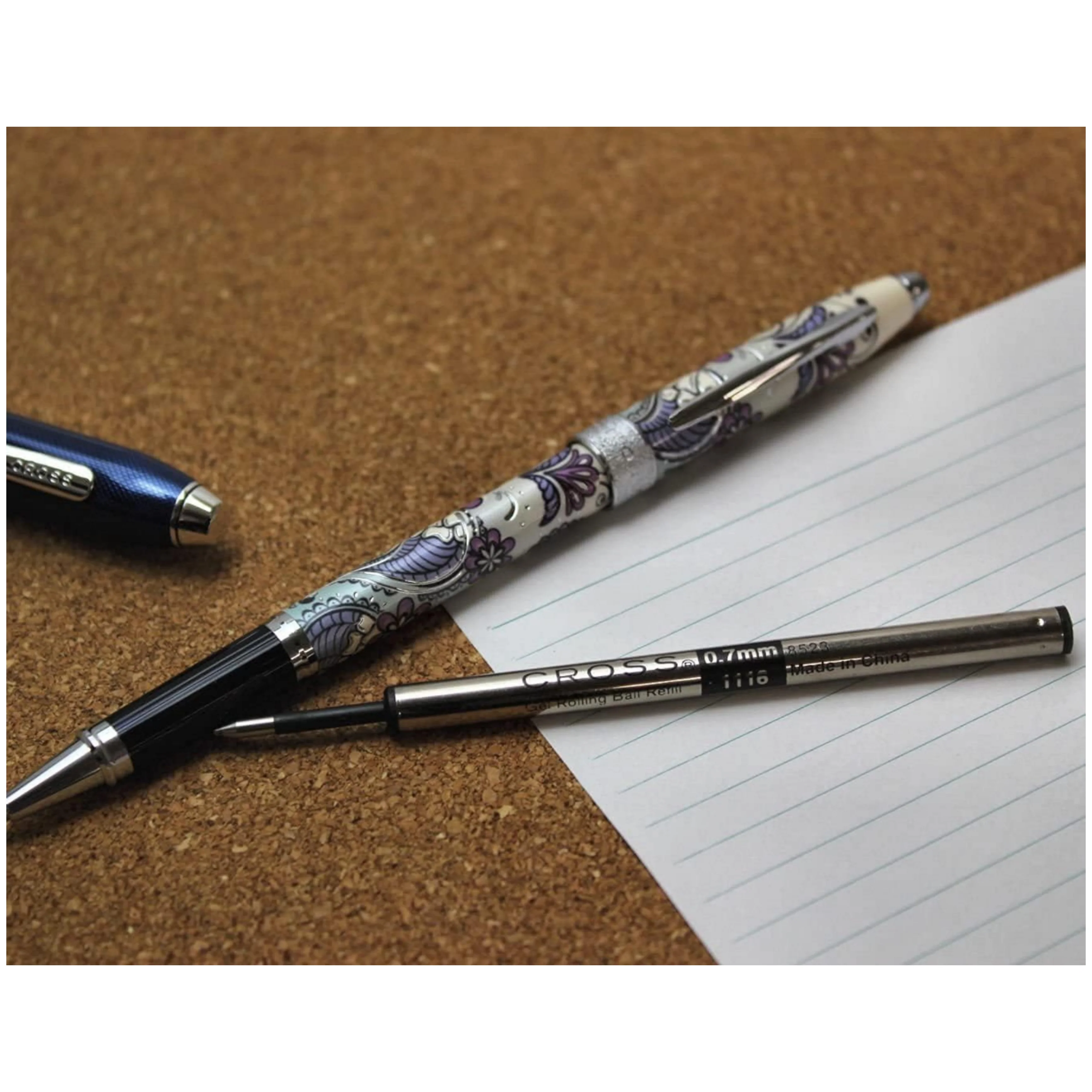 Cross 8523 Rollerball Medium Gel Ink Refill Pack of 1 Black - Image 5