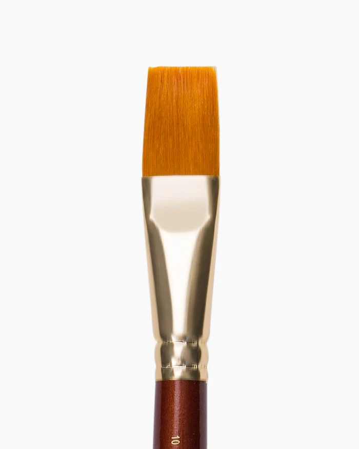 Camlin Camel Synthetic Gold Brushes Individual Brush Flat - Series 67 - Image 11
