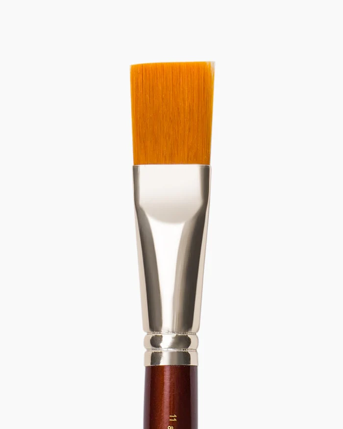Camlin Camel Synthetic Gold Brushes Individual Brush Flat - Series 67 - Image 12