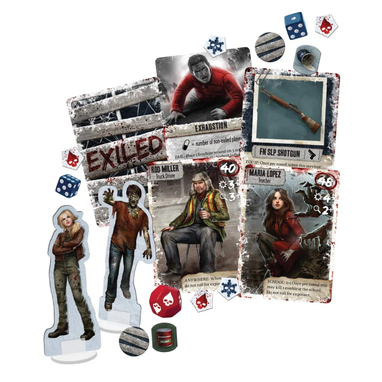 Dead of Winter Post Apocalyptic Survival Strategy Board Game - Image 6