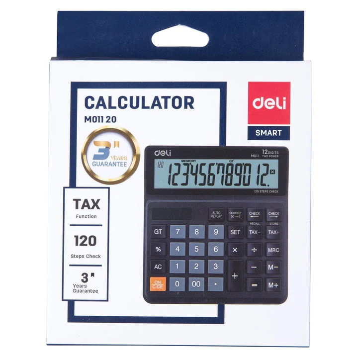 Deli Smart Calculator M01120 - Image 8