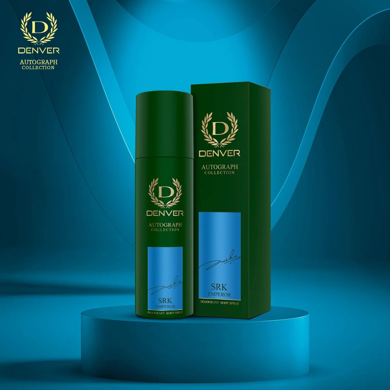 Denver Srk Emperor Deodorant Autograph Collection Deodorant Spray - For Men (140ML) Luxury Long Lasting Deo Body Spray - Image 6