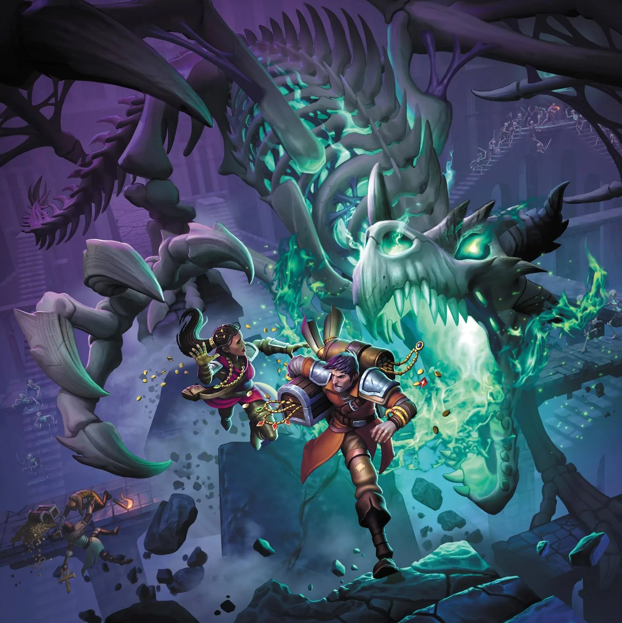 Dire Wolf Clank! Catacombs Board Game - Image 2