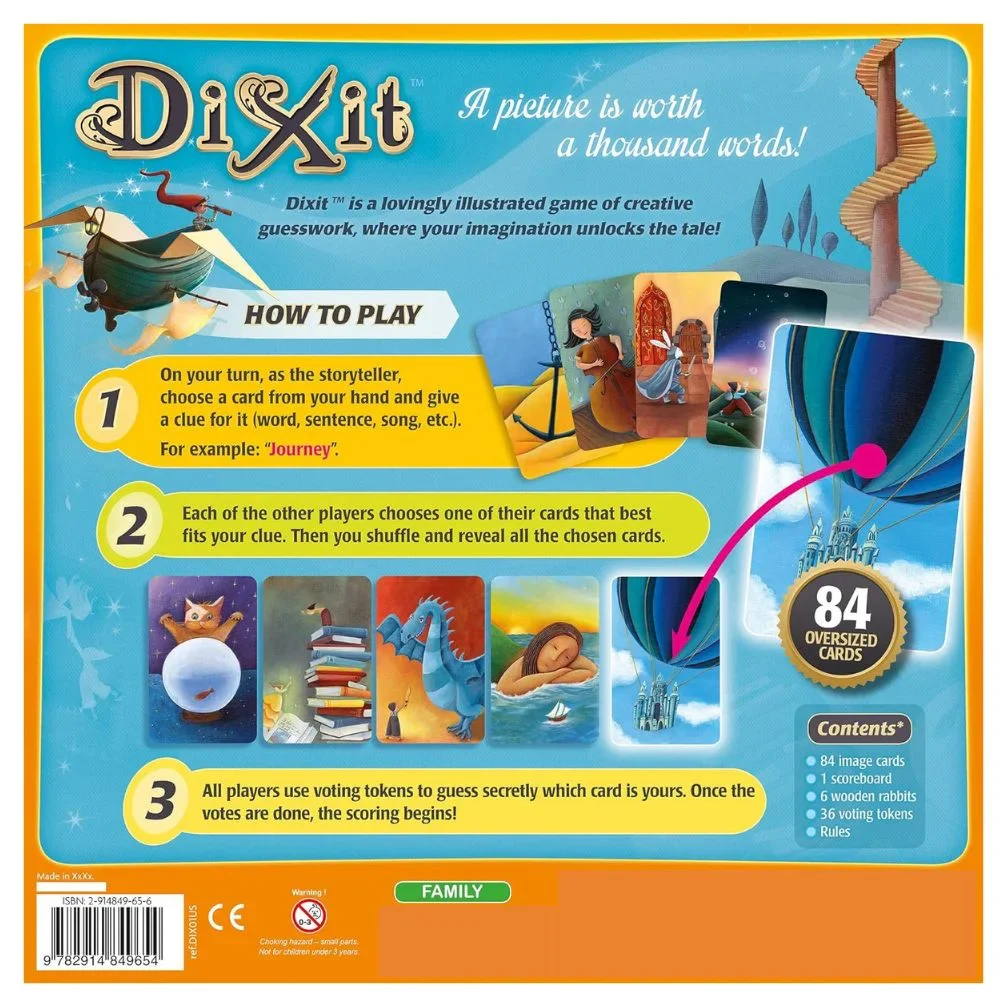 Dixit: Spark Creativity & Storytelling! Board Game for Families - Image 3