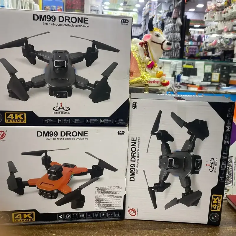 DM99 RC original Drone 4K HD Dual Camera Professional WIFI Brushless Motor camera for vlogging - Image 4
