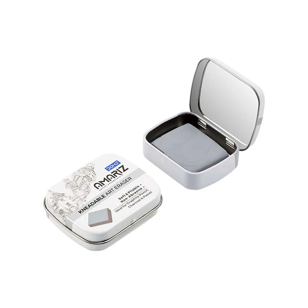 Doms Amariz Kneadable Art Eraser Soft & Pliable Ideal for Graphite Pencil, Charcoal & Pastel
