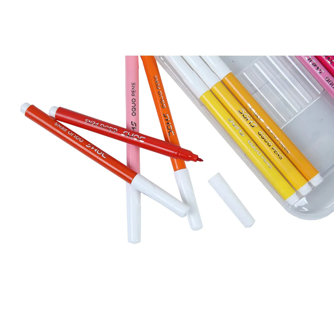 Doms Aqua 24 Shades Watercolour Sketch Pen Set | Unique Push Resistant Tip With Bright & Intense Colors | Non-Toxic & Safe For Kids | Colourful Sketching, Doodling & Mandala Art - Image 6
