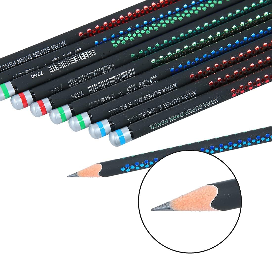 Doms Fusion Xtra Super Dark Pencils - Image 4