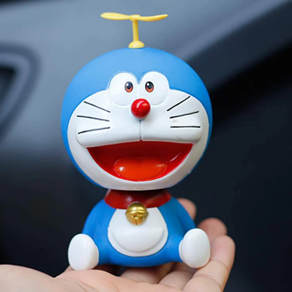 Doremon Bobblehead With Mobile Holder - Image 2