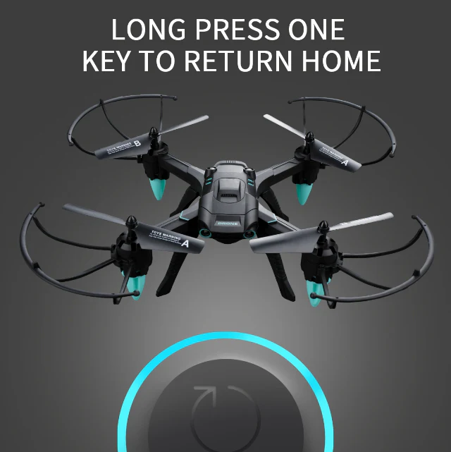 Drone H271 with Dual Remote Control And Hand Gesture GPS Auto Return Brushless Motor Foldable and 3D Flips Headless Mode Aerial Camera Photography Drone - Image 5