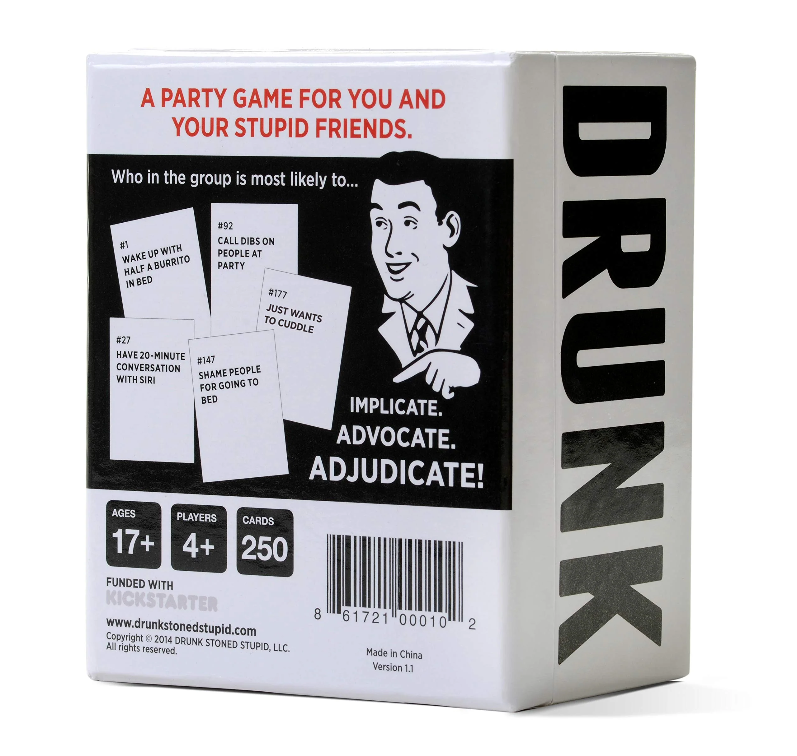 Drunk Stoned OR Stupid Card Game, A Party Game for You and Your Friends -Card Game for 17+ and Adults - Image 3