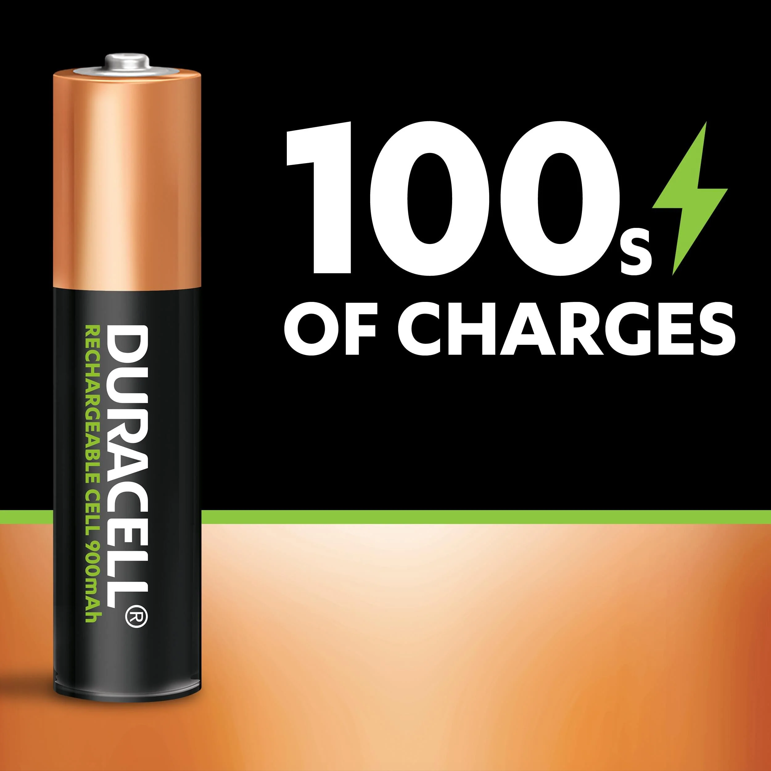 Duracell Rechargeable AAA 900mAh Battery Pack of 2 - Image 2