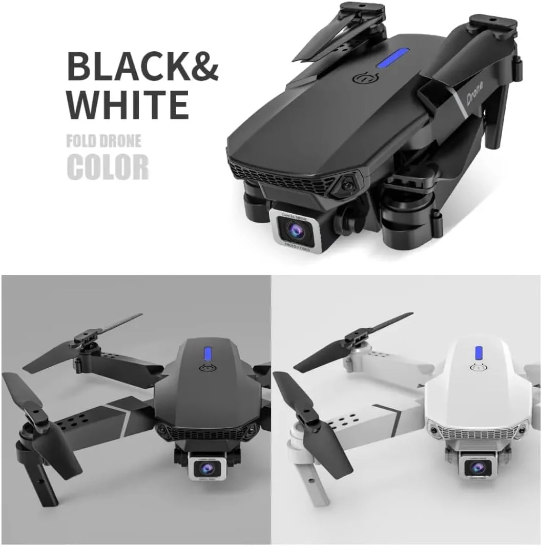 E88-Pro-Drone-with-4K-Camera-WiFi-FPV-1080P-HD-Dual-Foldable-RC-Drone-Altitude-Hold-Headless-Mode-Visual-Positioning-Auto-Return-App-Control - Image 8