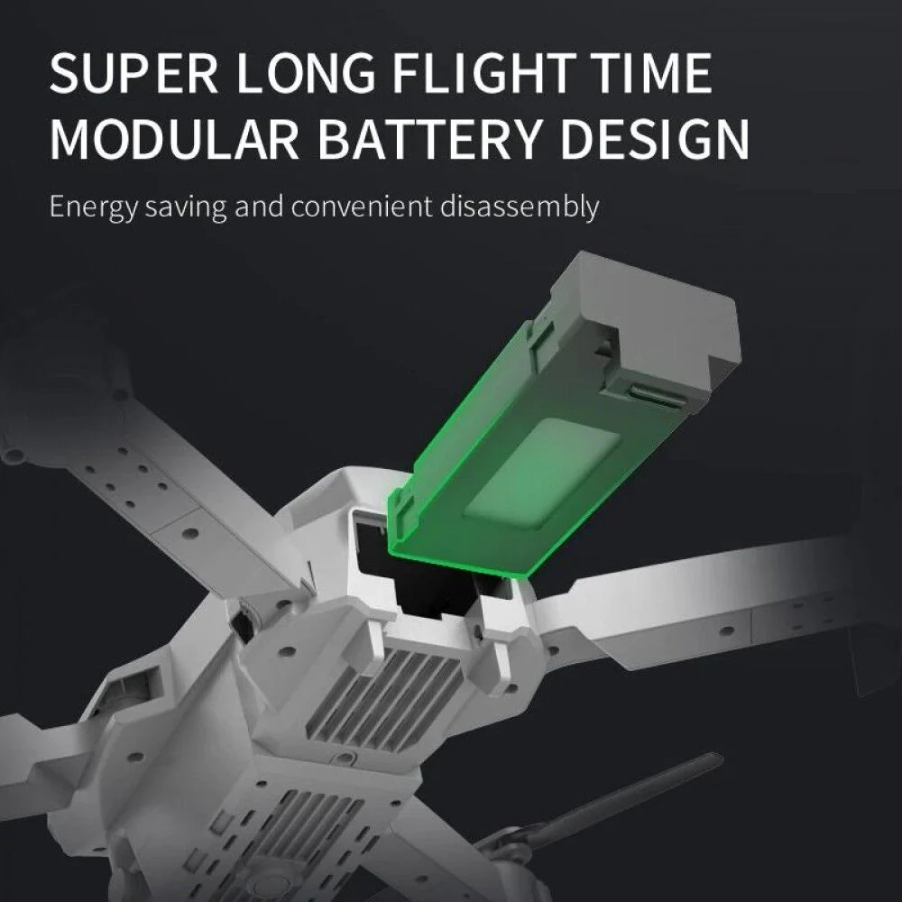 E88 Pro Drone with 4K Camera, WiFi FPV 1080P HD Dual Foldable RC Quadcopter Altitude Hold, Headless Mode, Visual Positioning - Image 8