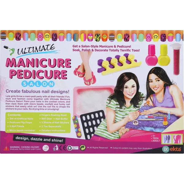 Ekta Ultimate Manicure & Pedicure Salon Activity Kit - Image 6