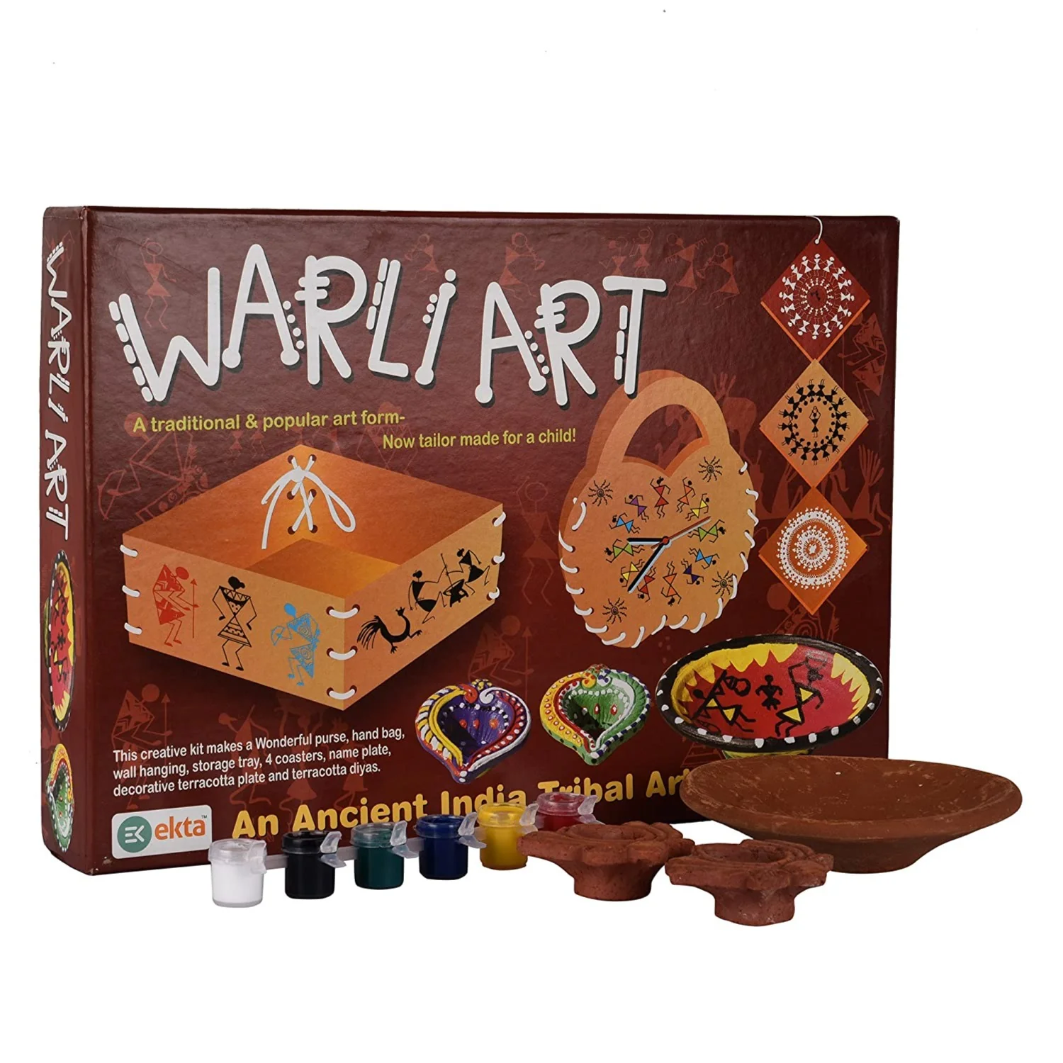 Ekta Warli Art An Ancient India Tribal Art DIY Art & Craft Kit