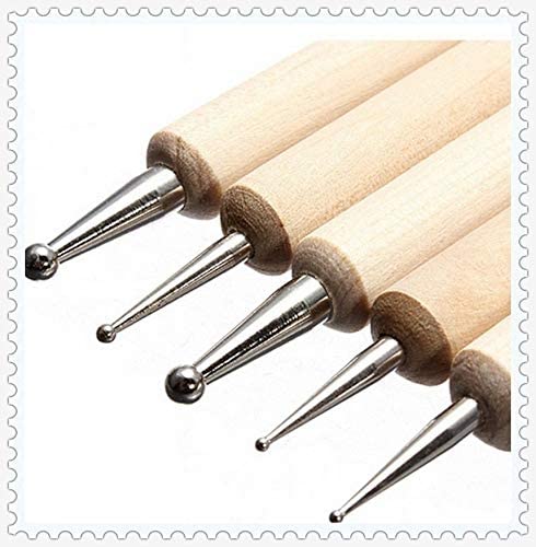 Embossing Wooden Double Sided 5 PC's Tool - Image 4