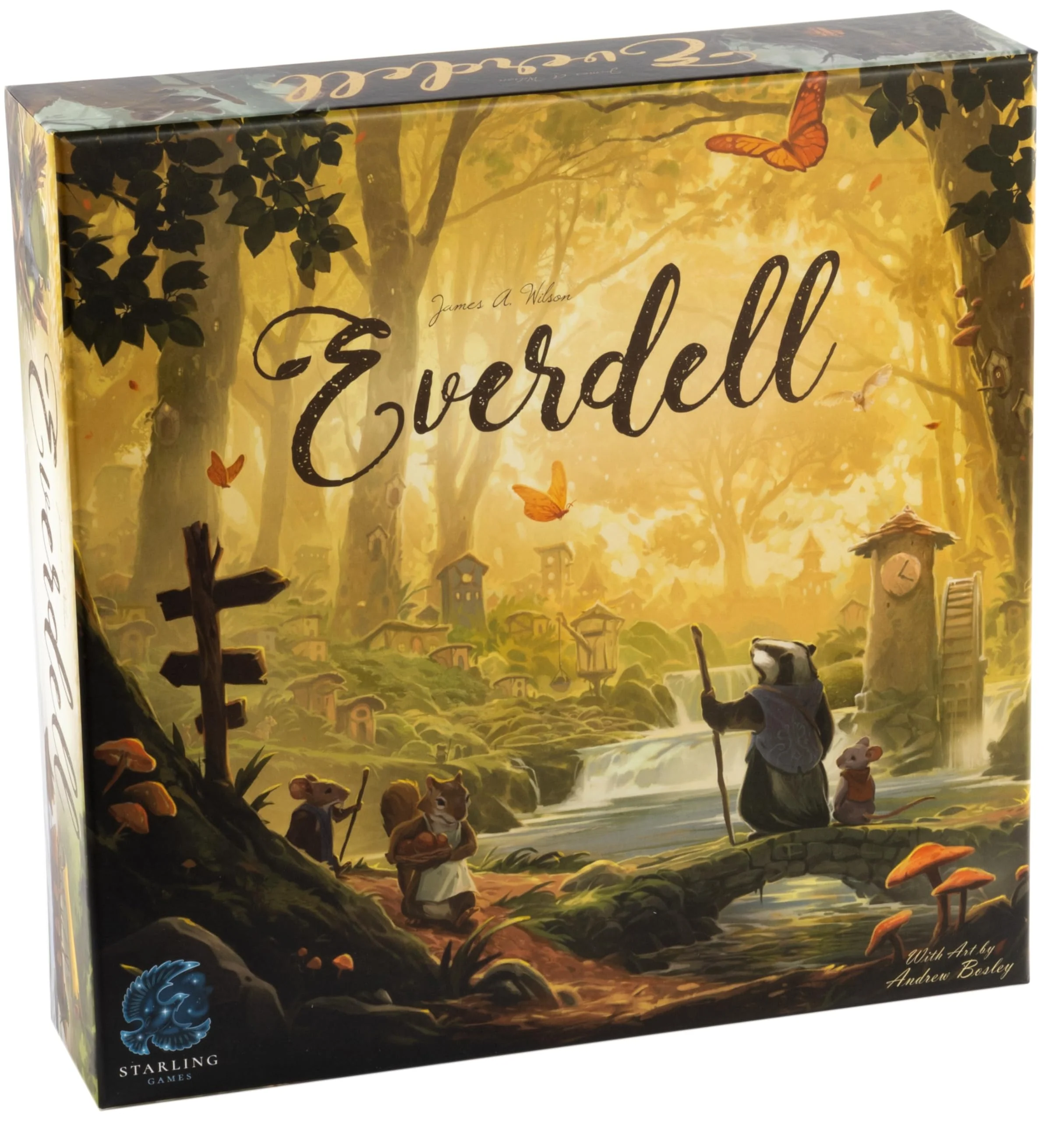 Everdell Board Game Where You Build a Woodland City Full of Adorable Critters