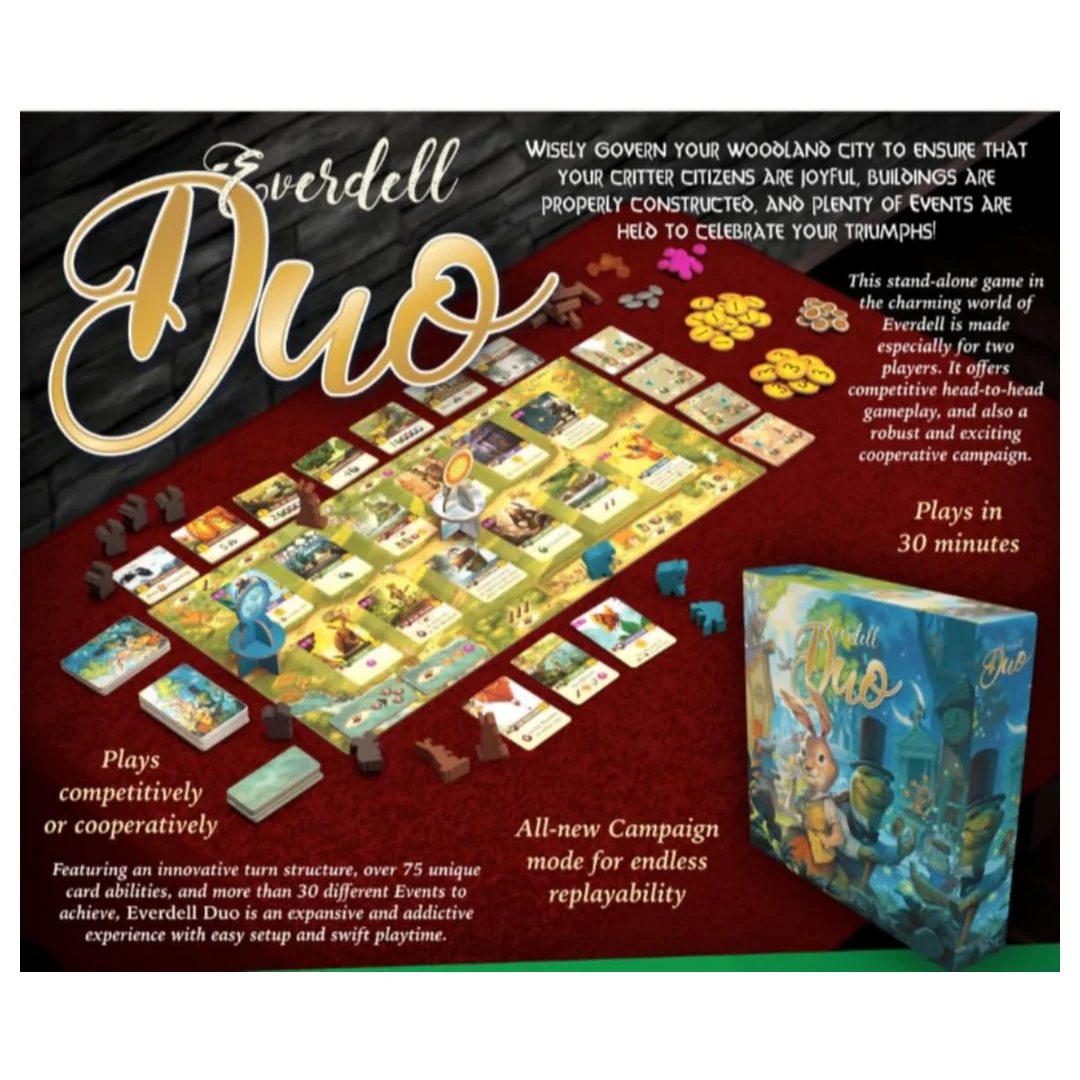 Everdell Duo – 2 Player Standalone Board Game - Image 2