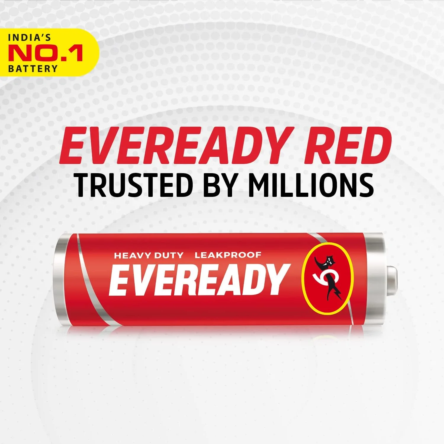 Eveready Carbon Zinc AA Batteries | 1.5 Volt | Highly Durable & Leak Proof | AA Battery for Household and Office Devices - Image 3