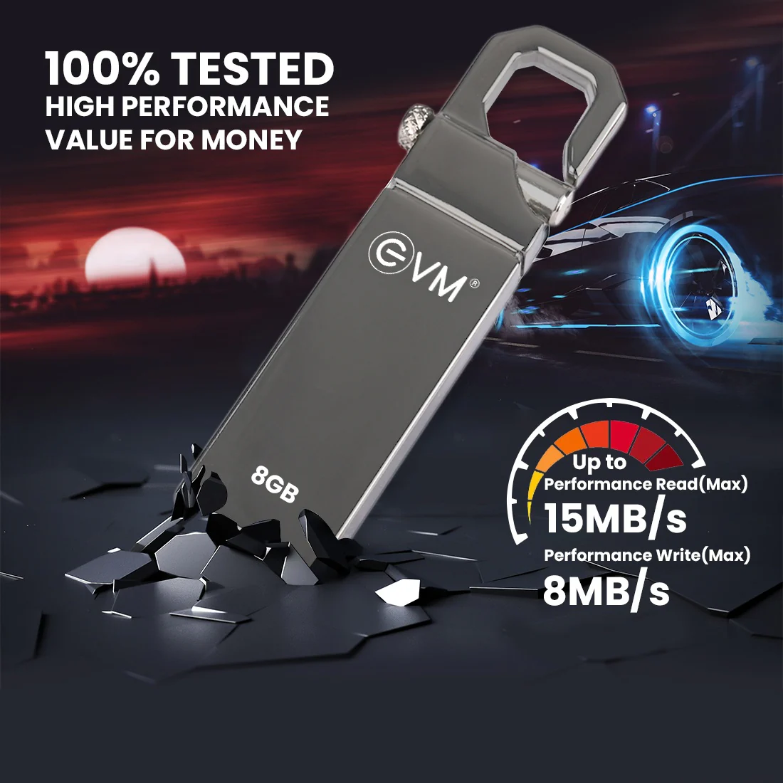 Evm Enstore 8GB USB 2.0 Pendrive - Image 3